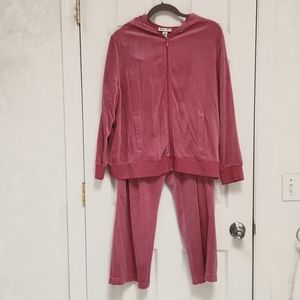 COPY - Style & Co Velour Jogging Suit